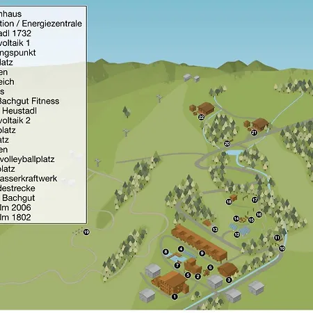 Bachgut, Am Berg - Stammhaus Winter