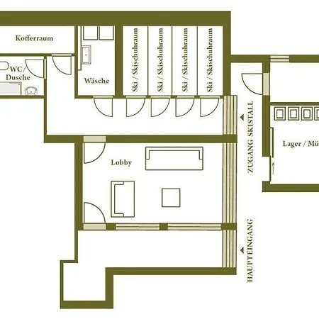 Bachgut, Am Berg - Stammhaus Winter