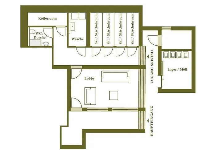 Bachgut, Am Berg - Stammhaus Winter